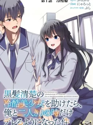 黒髪清楚の冷酷美少女を助けたら、俺と二人きりの時だけデレるようになった件